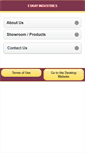 Mobile Screenshot of eskayindustries.com